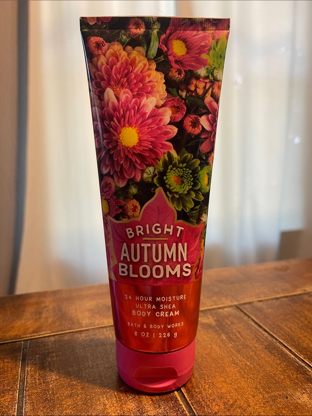 Bath & Body Works Bright Autumn Blooms Ultra Shea Body Cream - Pink Floral
